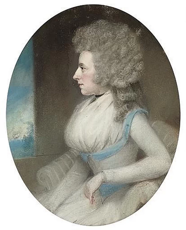 Ellen Sharples-30-Ritratto di Mrs Woodland  - attribuito